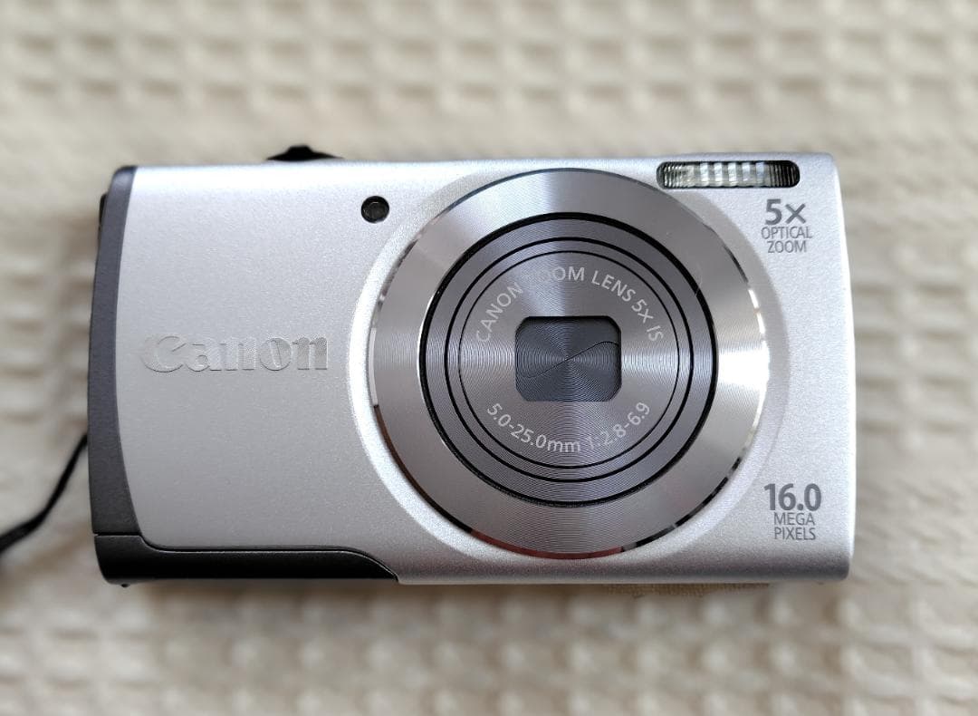美品 Canon デジタルカメラ PowerShot A3500 IS シルバー