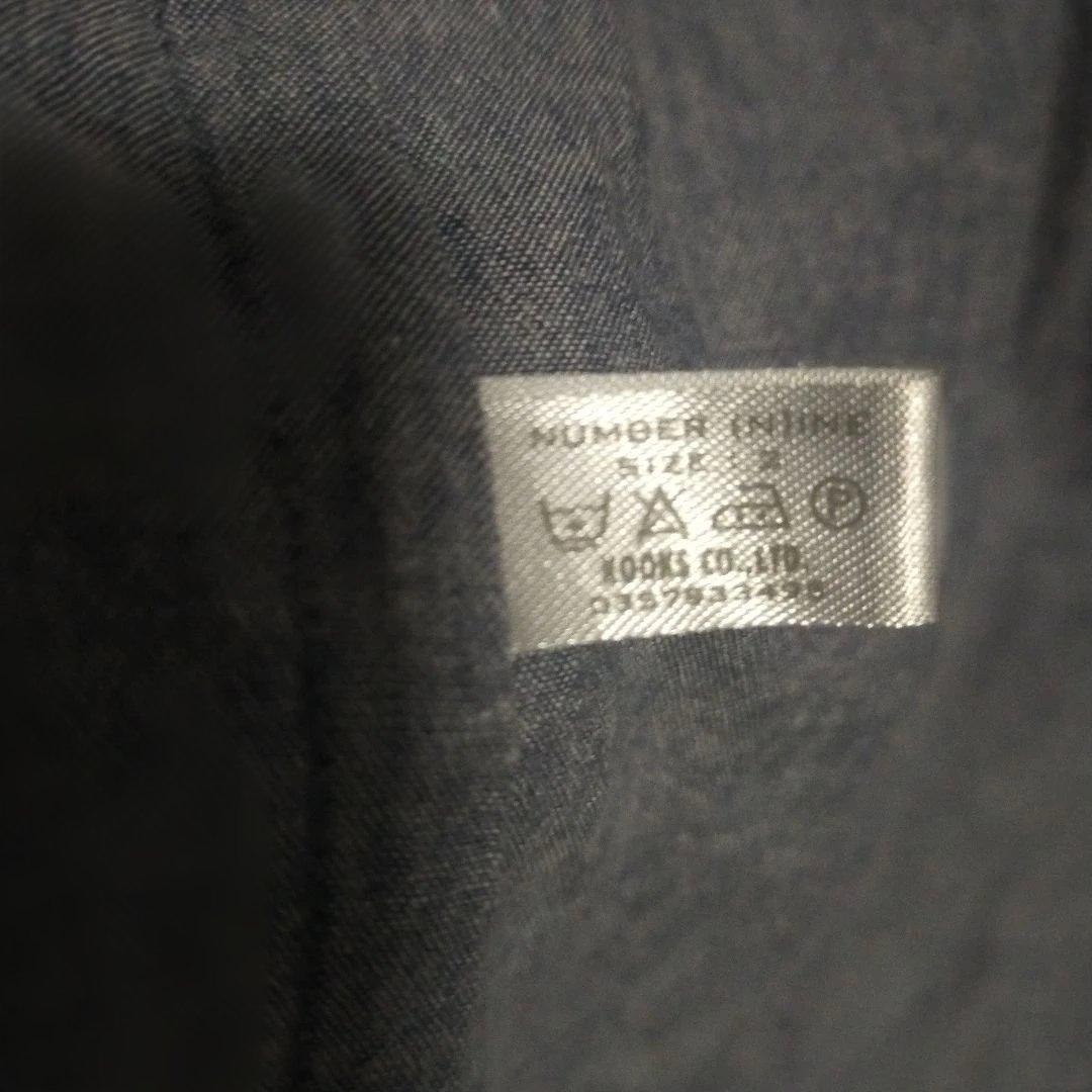 ナンバーナイン　スカル刺繍シャツ　美品　サイズ2