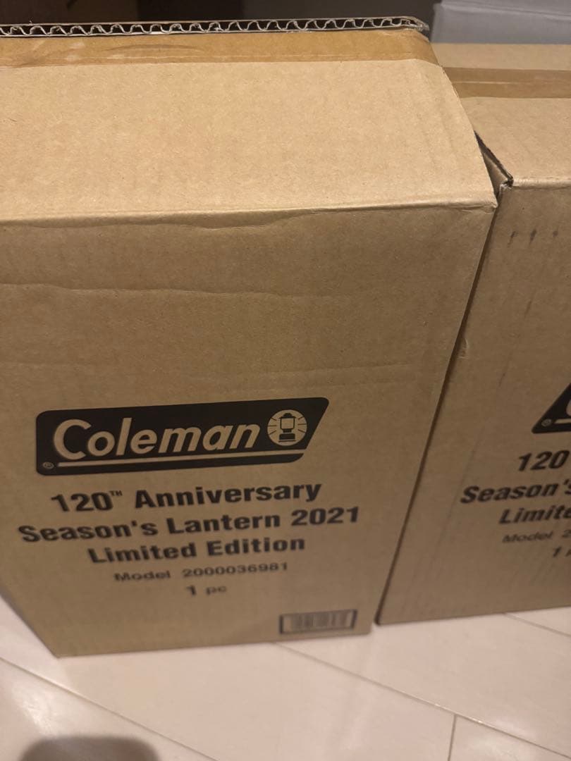 未開封 Coleman 120周年 ランタン2021リミテッドエディション