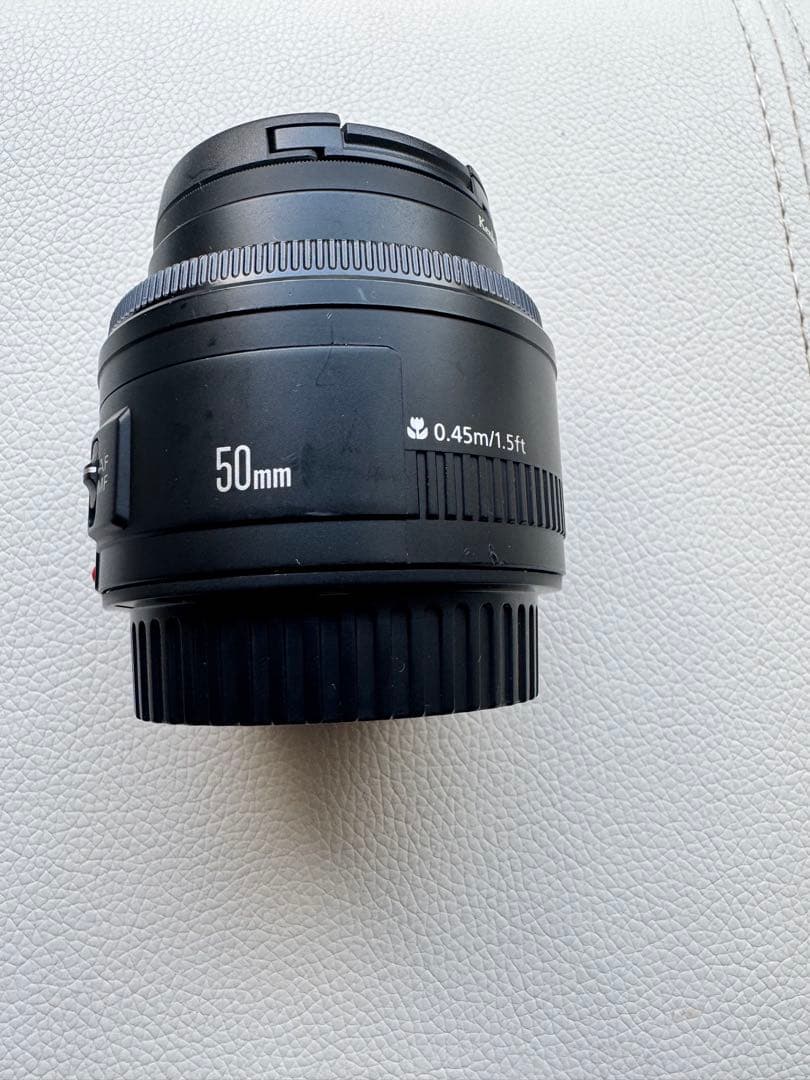 Canon EF 50mm F1.8II 単焦点 美品 動作良好前後キャップ付き