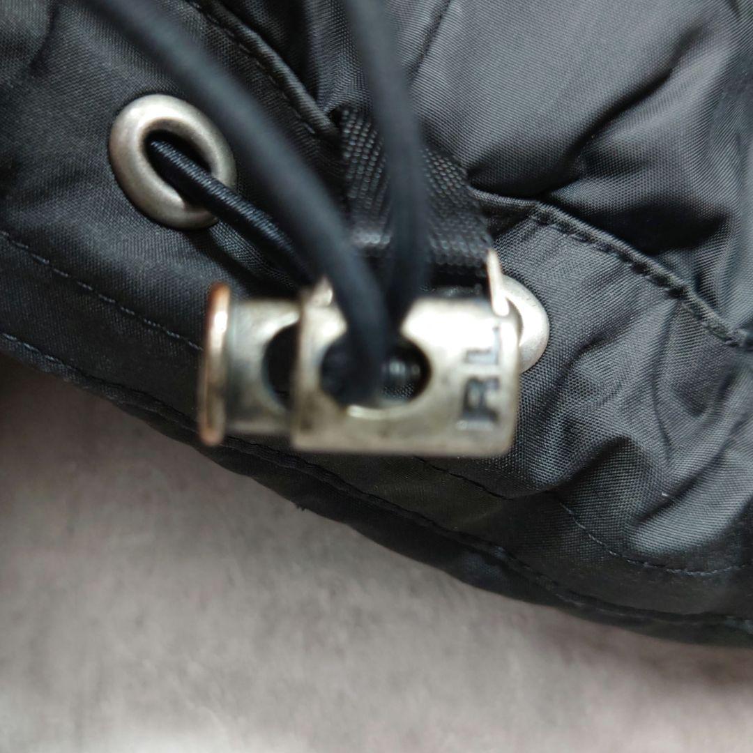 Y2K ラルフローレン ショート丈 ダウンジャケット ブラック 9号