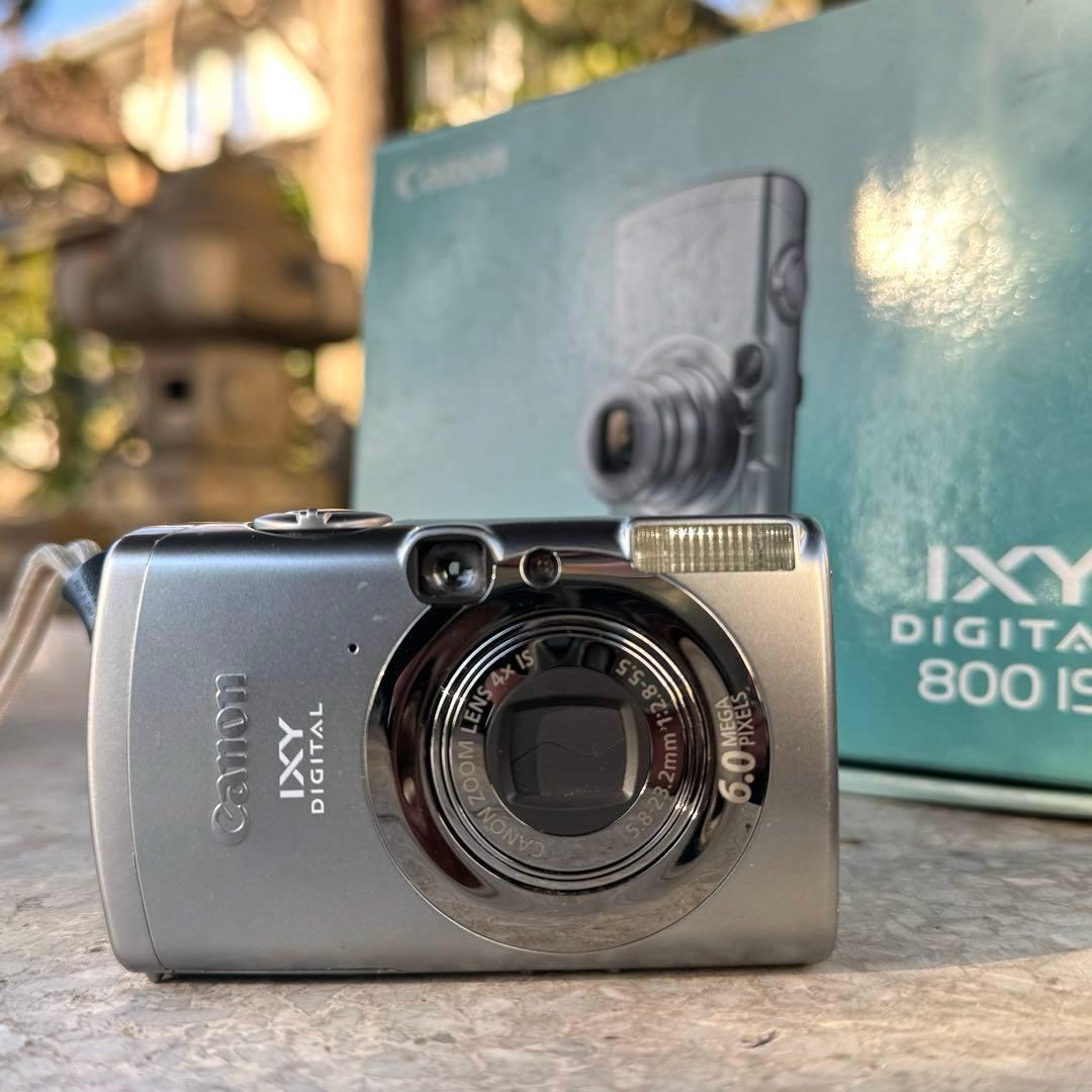 実写美⭕️良品【動作確認済】Canon IXY DIGITAL 800IS