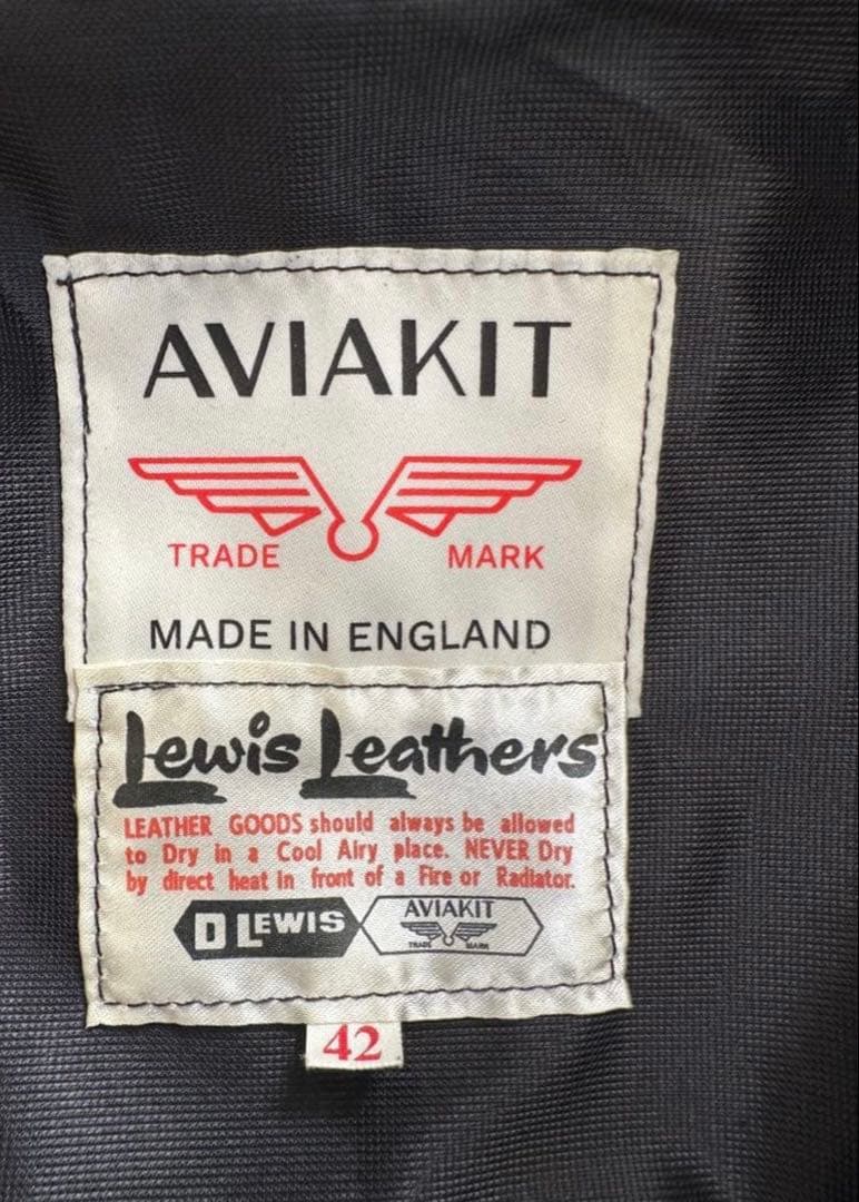 ルイスレザーサイクロンレギュラーフィット42