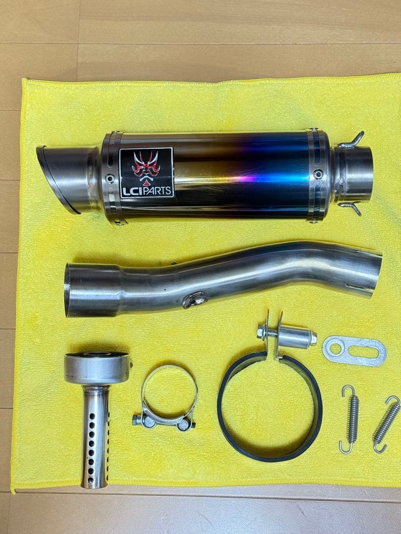 LCIショートチタンスリップオンマフラー CBR400R NC56
