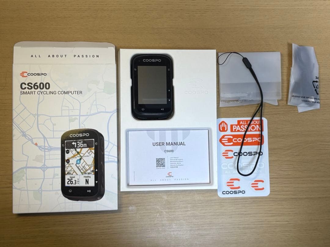 COOSPO CS600 サイクルコンピューター 本体