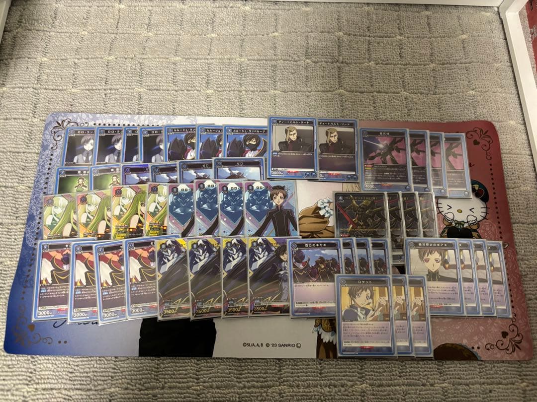 最終値下げ！ユニオンアリーナ コードギアス 青ギアスフルパラデッキ