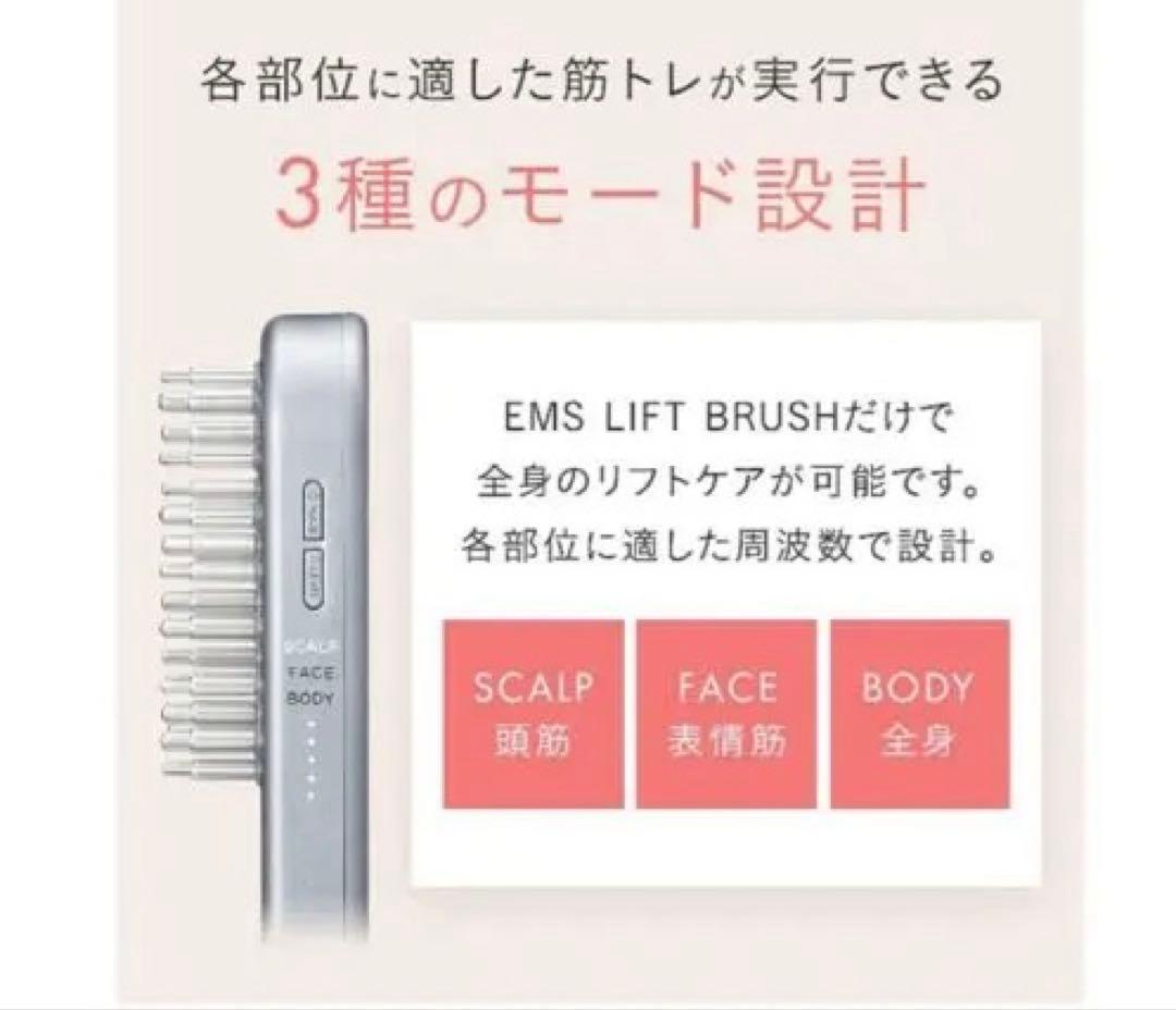 【送料込み】SALONIA EMSリフトブラシ