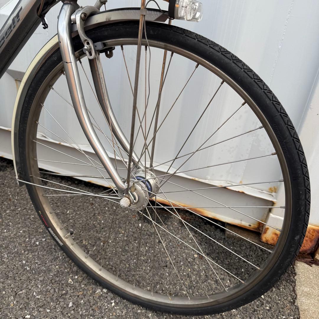 ptmpp 自転車 26インチ カゴ/変速機/オートライト付 定価10万円