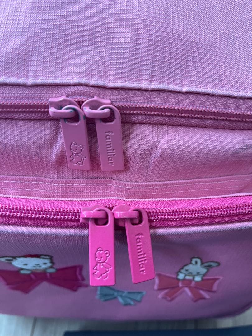 【ゆれな】ファミリア　リュックサック　M ピンク