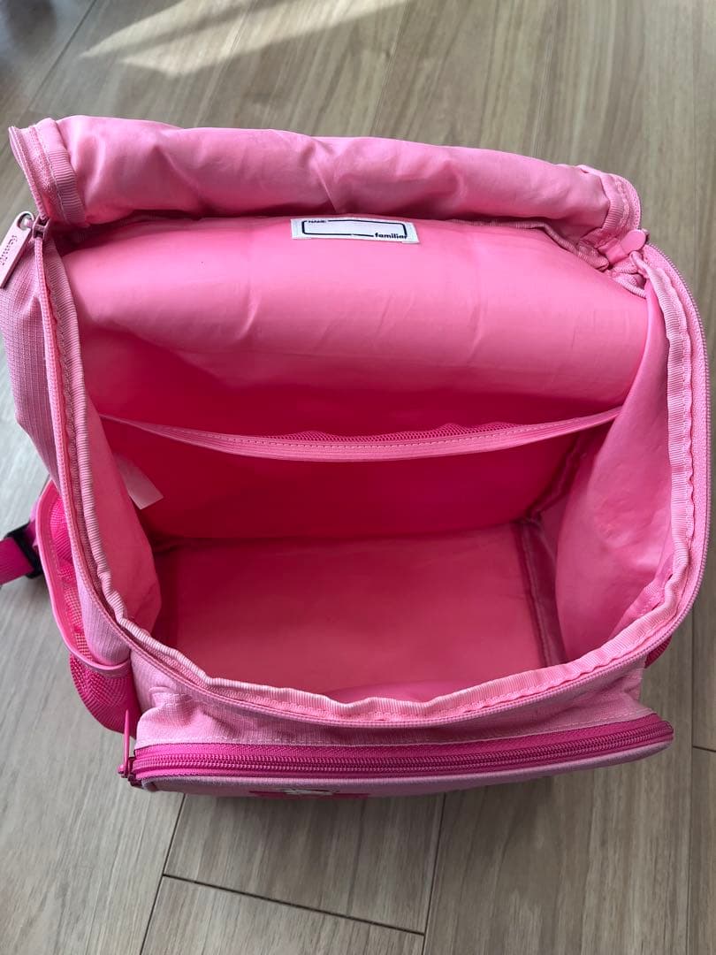 【ゆれな】ファミリア　リュックサック　M ピンク