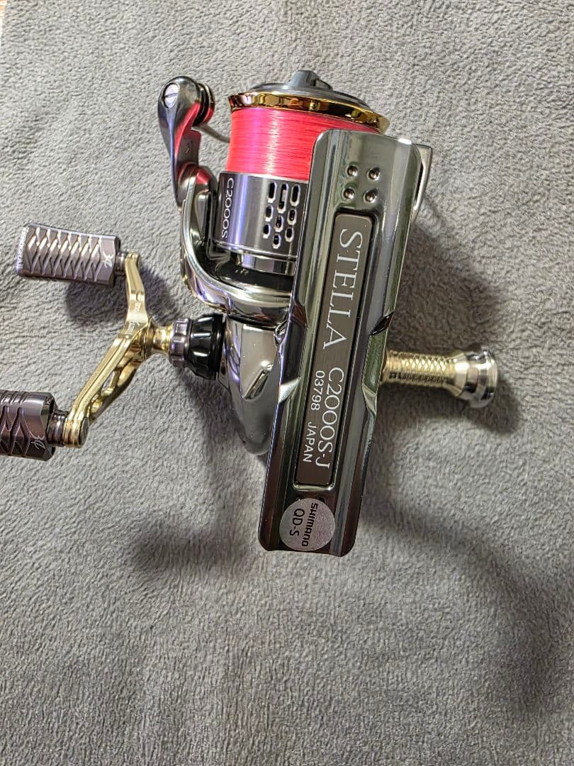 シマノリール　18ステラc2000sと34ダブルハンドル•バランサー