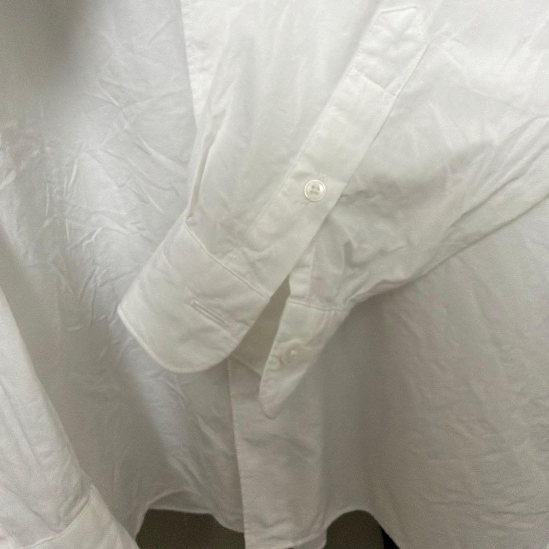 comoli コモリシャツ　サイズ1 ホワイト 長袖シャツ