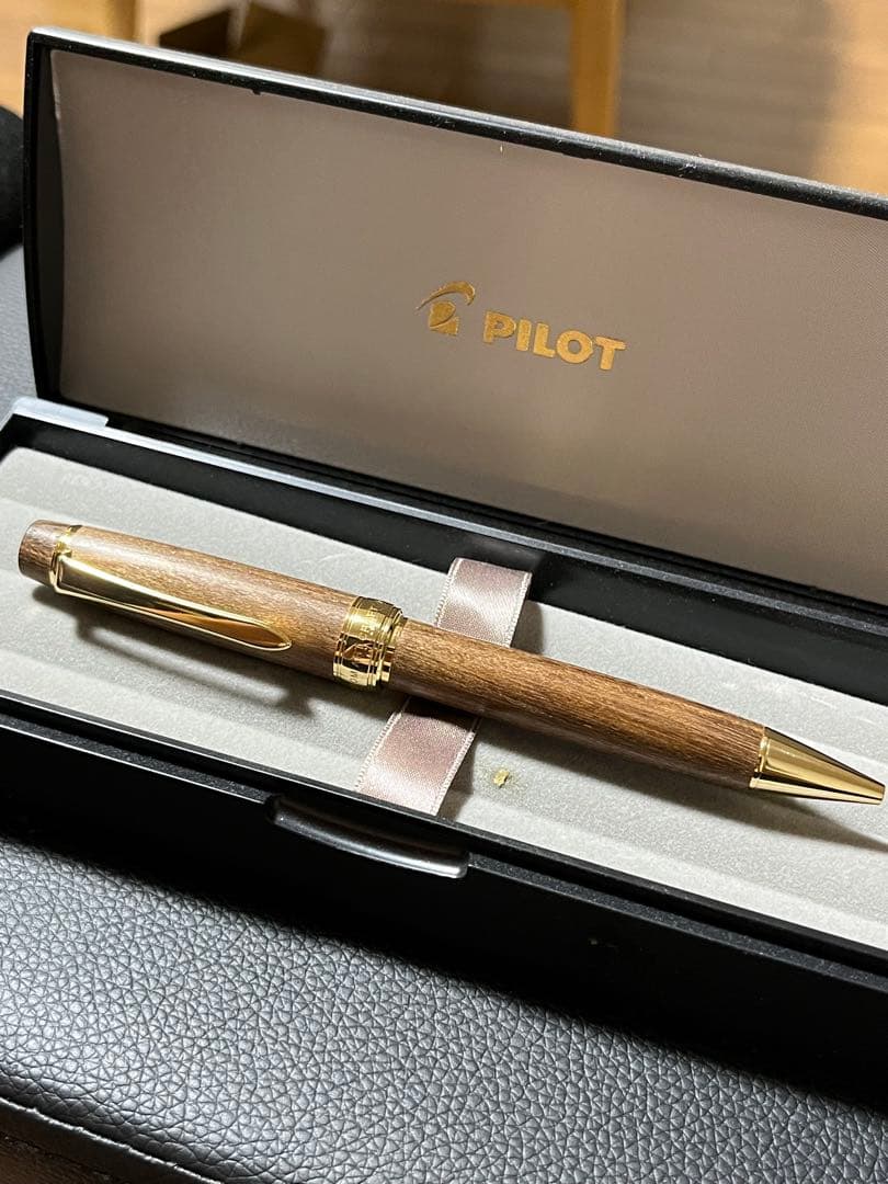 PILOT CUSTOM槐 木製ボールペン