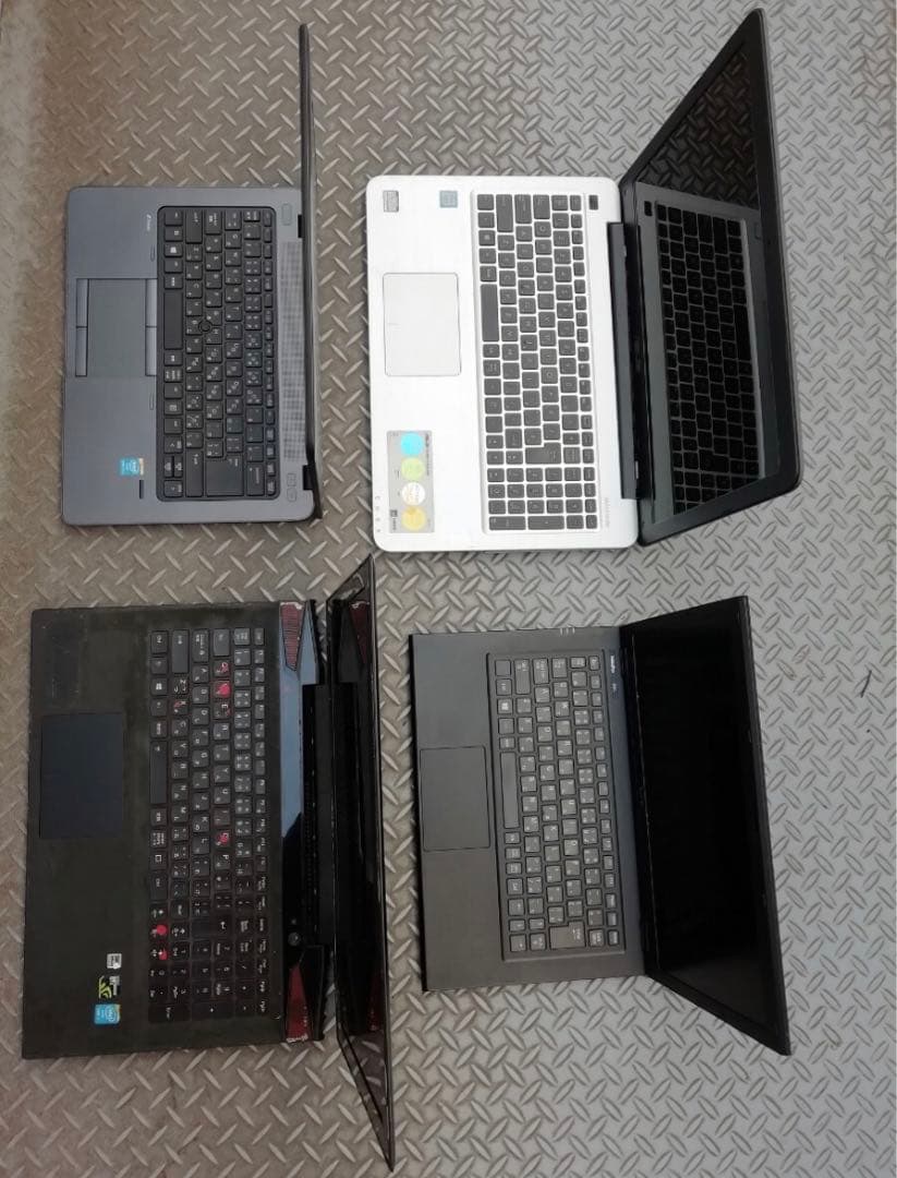 lenovo hp zbook ノートcorei7 corei5 4点 ジャンク