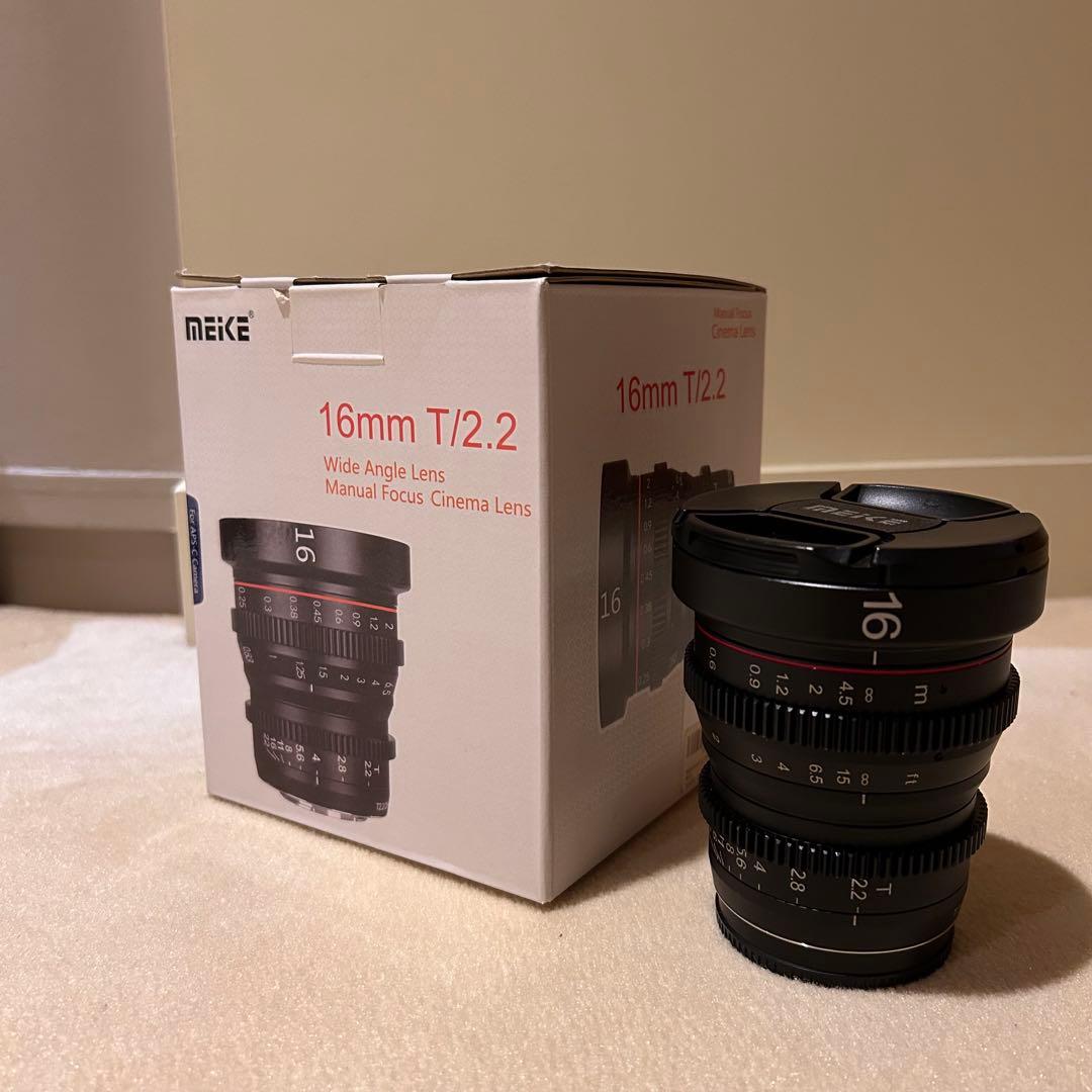 Meike 16mm T/2.2 広角レンズ　m3/4