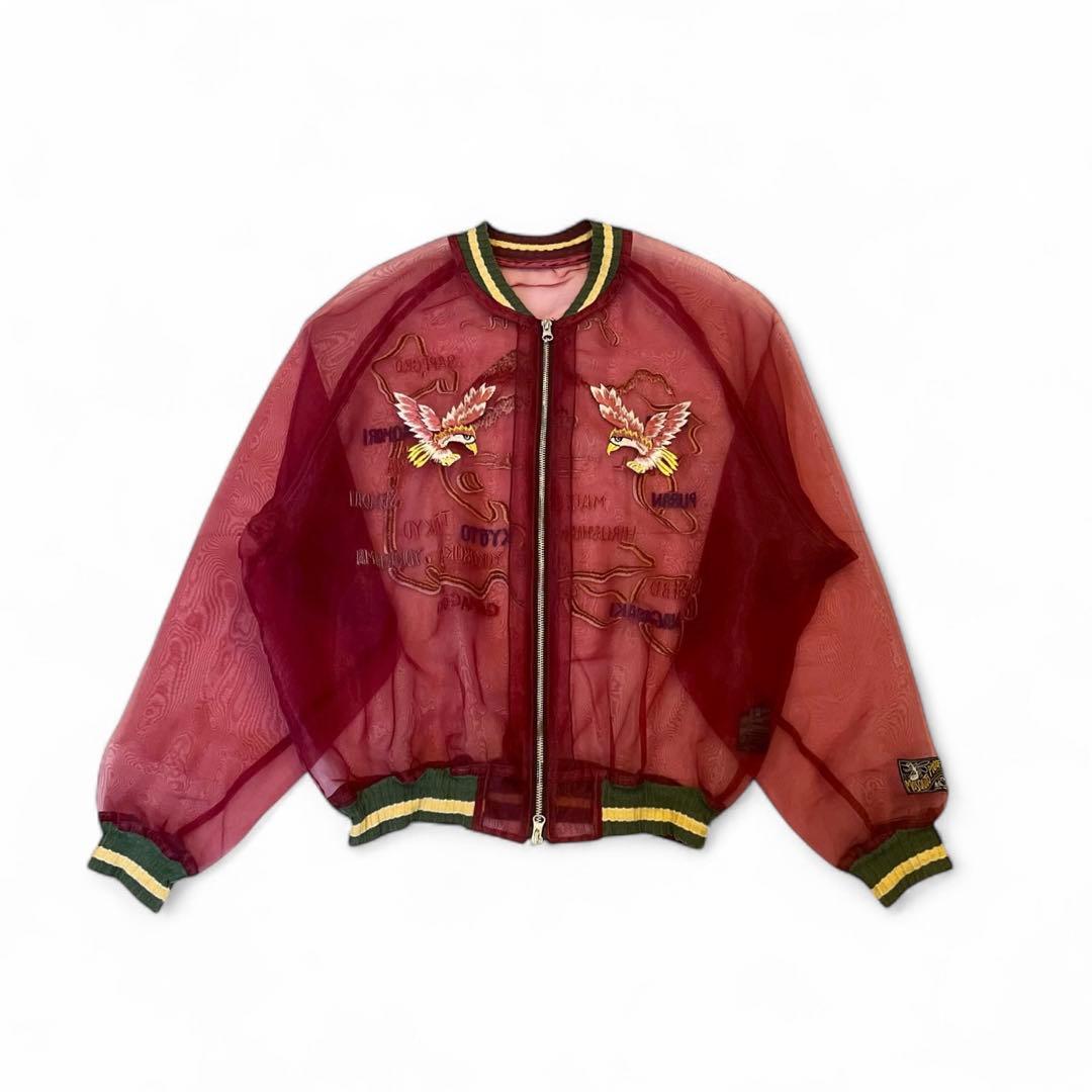ジャケット・アウター KAPITAL Sheer Pearl Souvenir Jacket