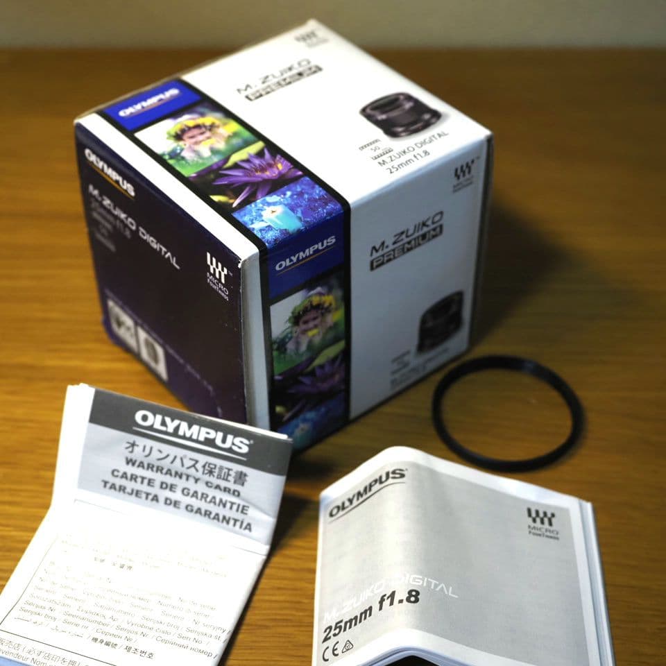 レンズ(単焦点) OLYMPUS M.ZUIKO DIGITAL 25mm 1:1.8