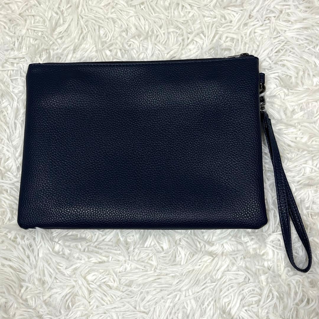 極美品✨ABAHOUSE for ANA シボレザートートバッグ ポーチ付A4可