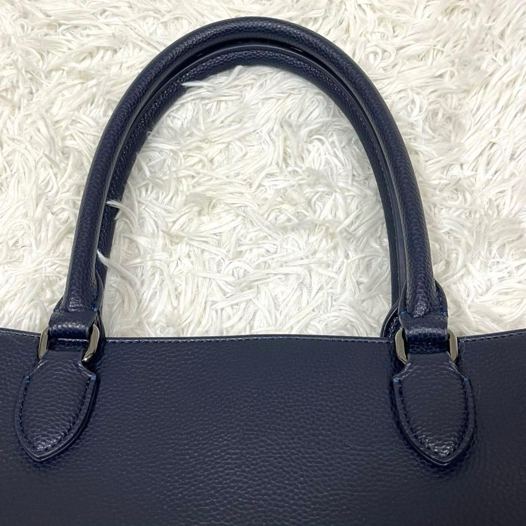 極美品✨ABAHOUSE for ANA シボレザートートバッグ ポーチ付A4可