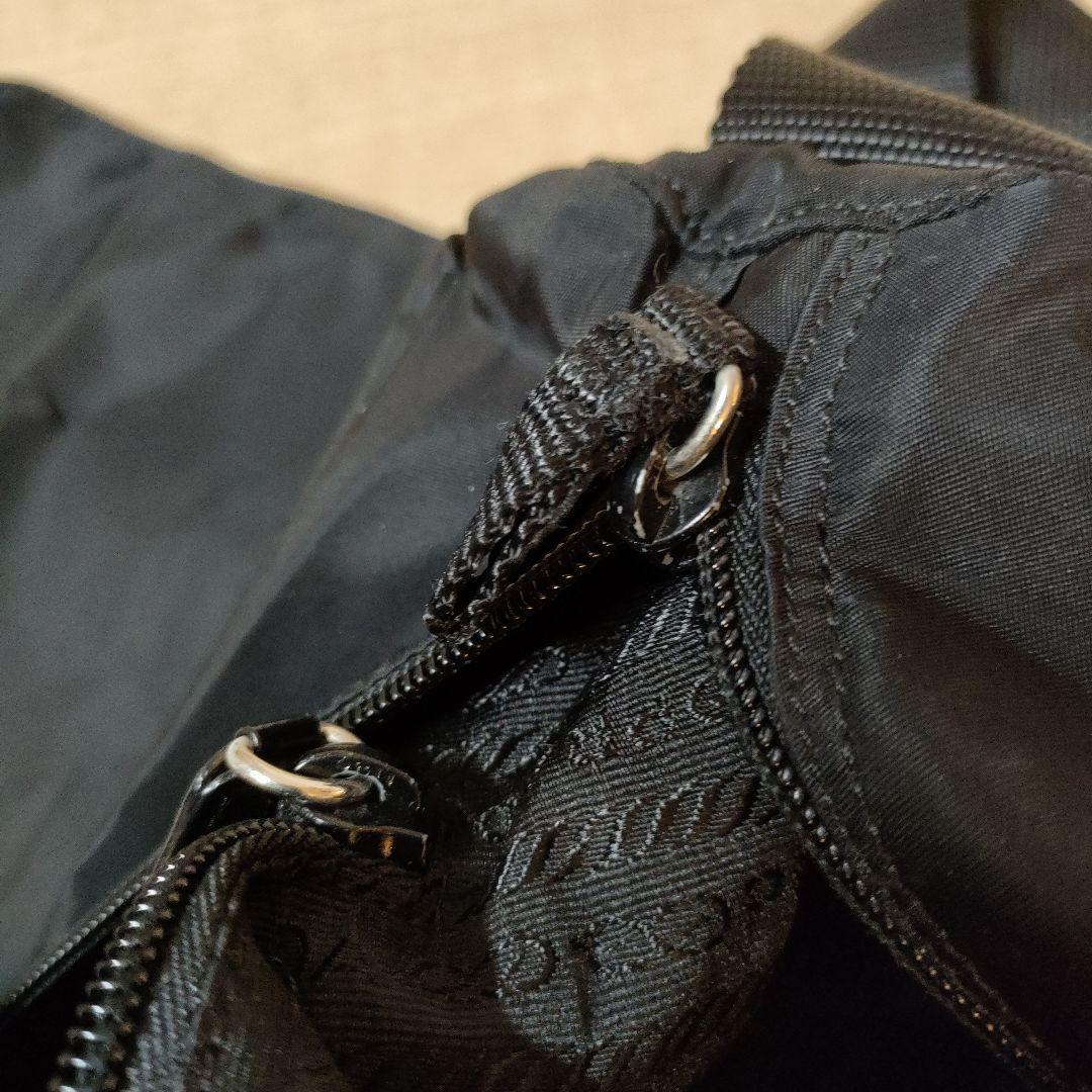 PRADA プラダ メッセンジャーバッグ ブラック 三角ロゴ