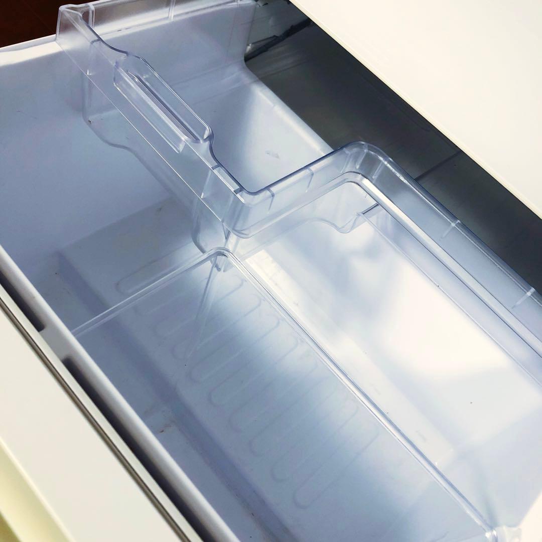 SHARP 冷蔵庫　プラズマクラスター　SJ-GW35C-W 両開き　大型　WH