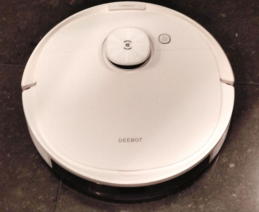 【DEEBOT N8+】 ロボット掃除機 本体 ホワイト 充電ドック付き