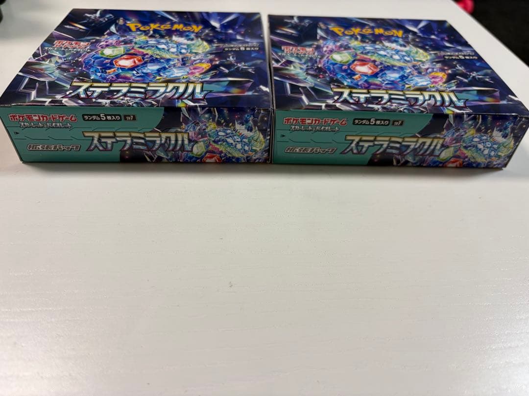【新品未開封】 ポケモンカード ステラミラクル2箱