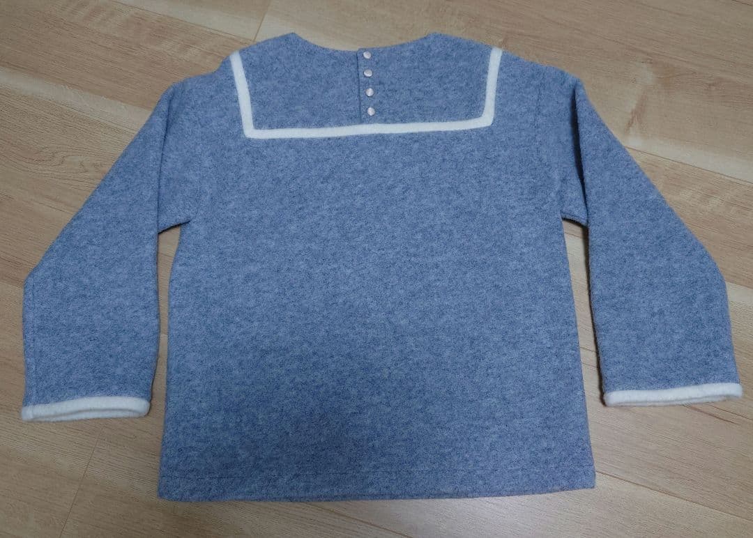 金曜限限定価格　SHIPS any　バイカラー セーラー デザインプルオーバー