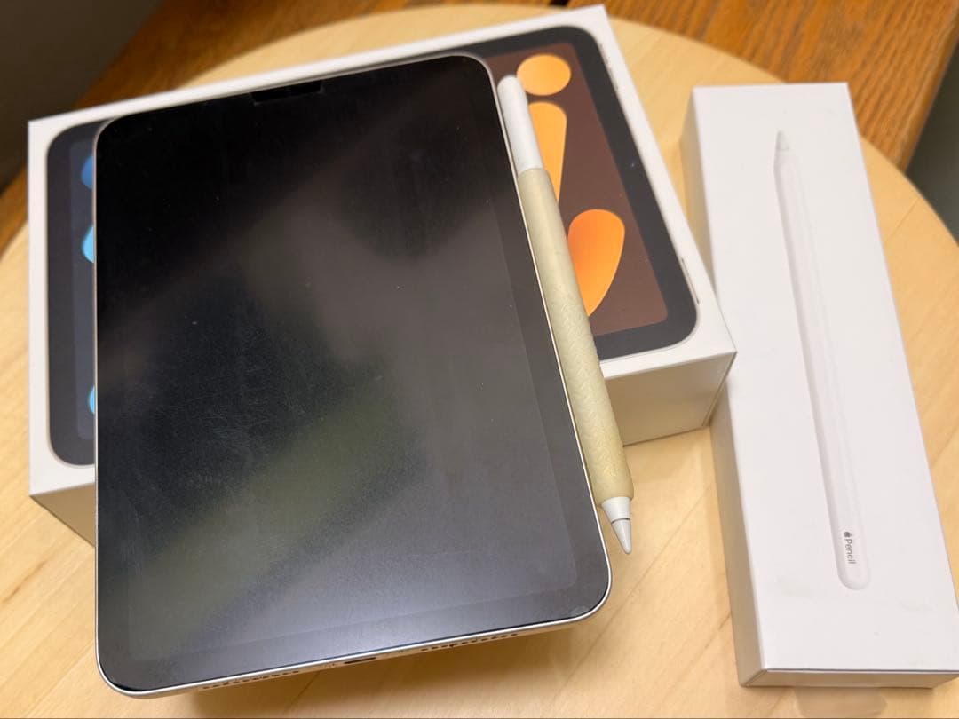 iPad mini 6 本体スターライト ＆ Apple pencil2セット