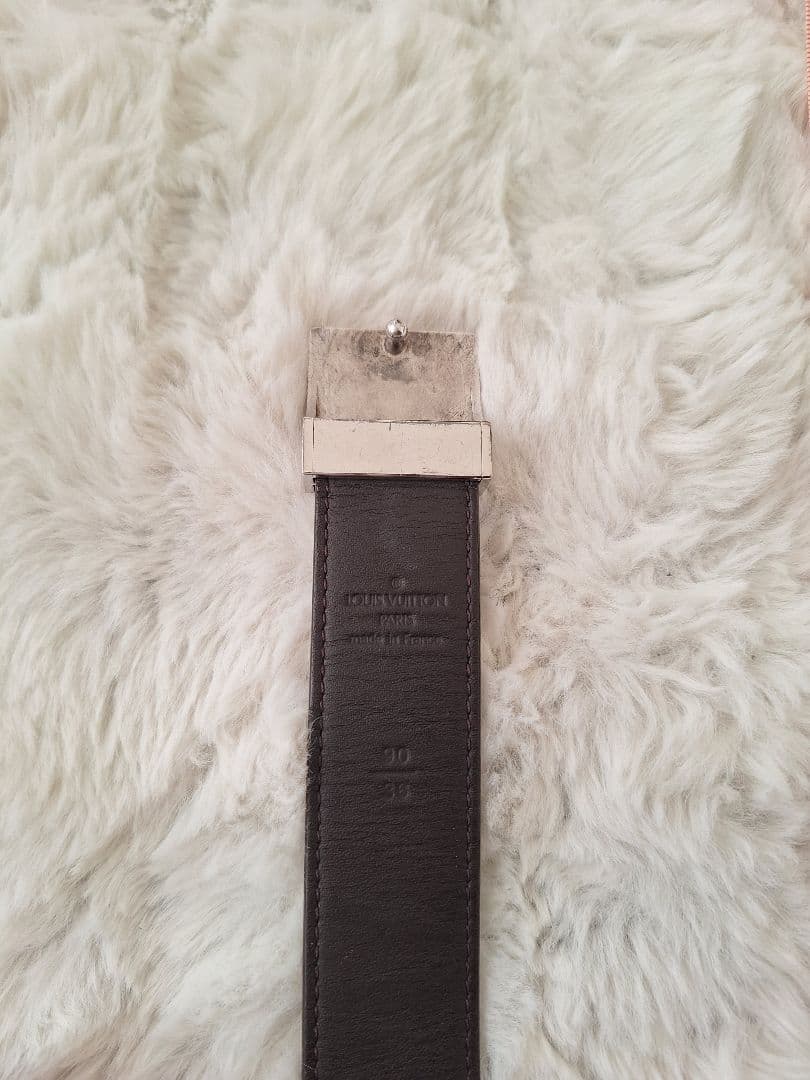 最終値下げ！ルイ・ヴィトン ダミエ ベルトサンチュールキャレ ウエスト90サイズ