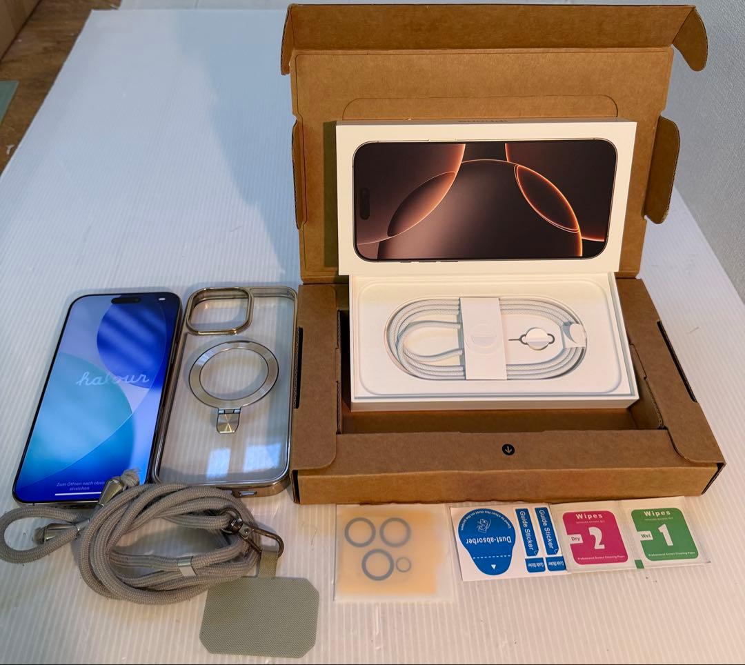 iPhone16proMax 512gbSIMフリーユーズド