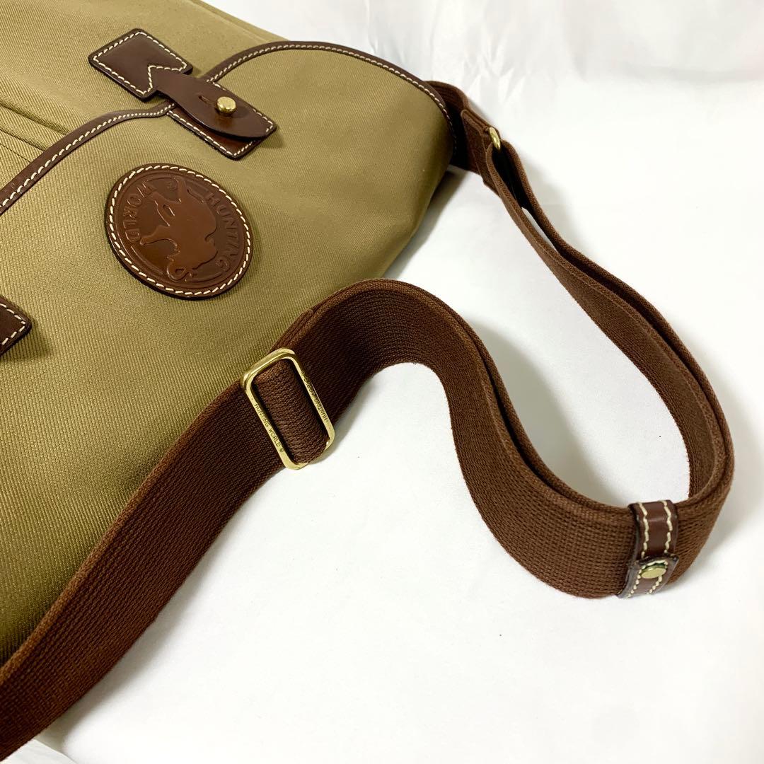 【A4収納可】HUNTING WORLD サファリトゥデイ メッセンジャーバッグ