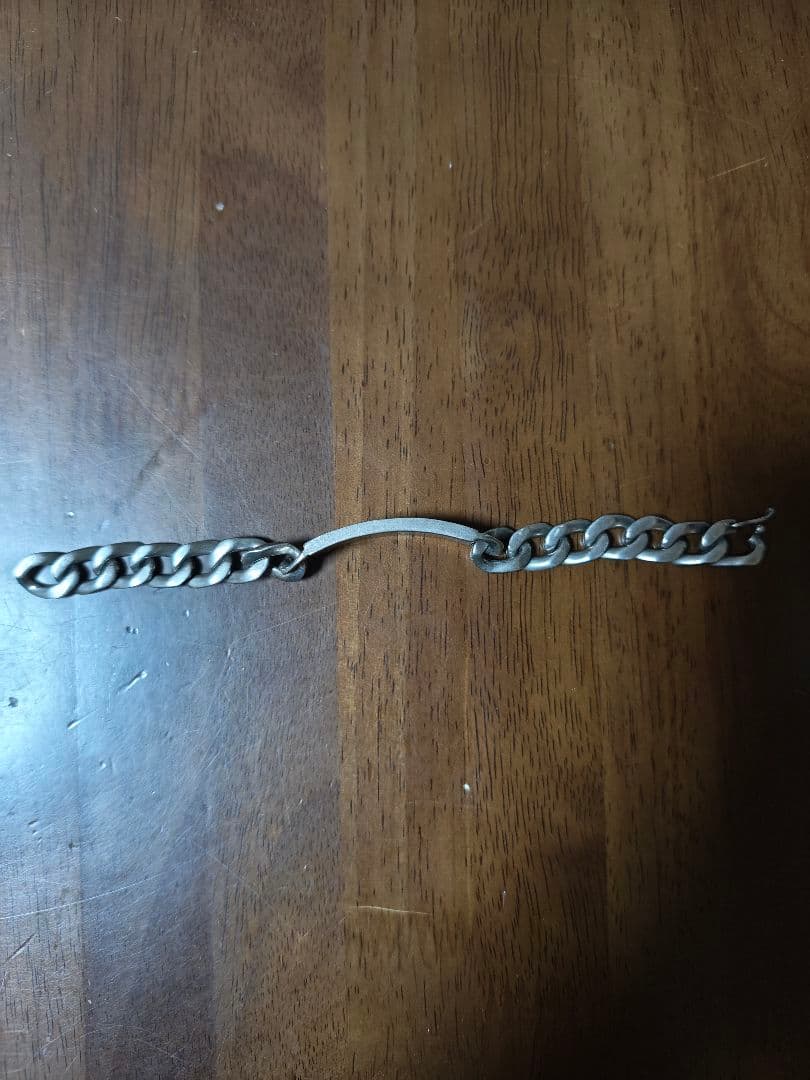 未使用品　Maison Margiela シルバー925ブレスレット 23SS