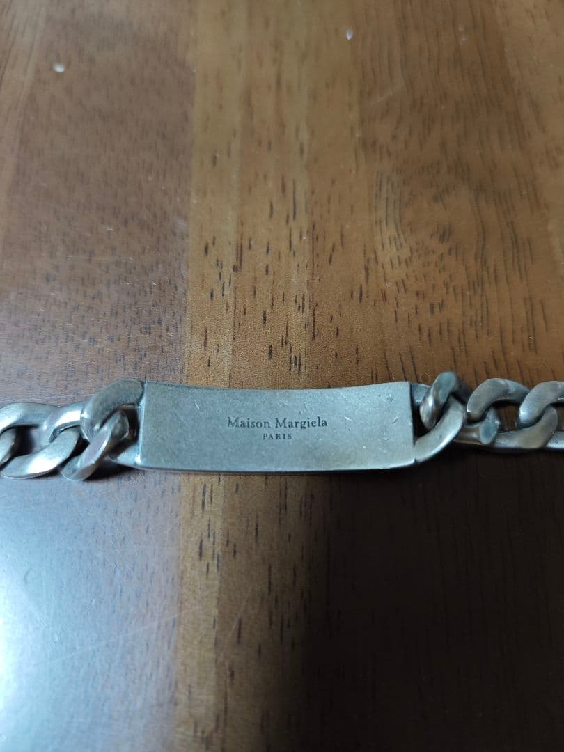 未使用品　Maison Margiela シルバー925ブレスレット 23SS