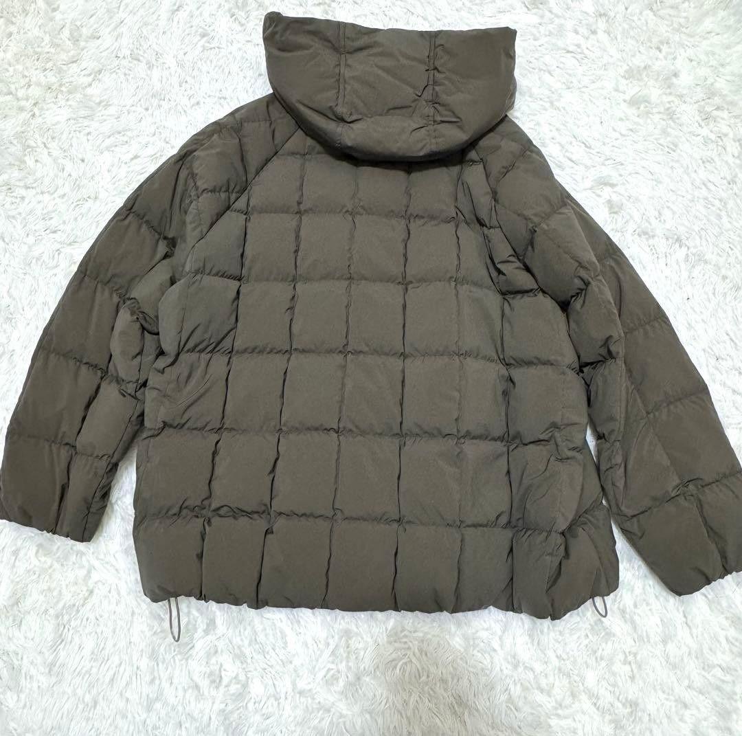 DANTON ダントンスクエアキルトダウン カーキ色 Sサイズ 美品