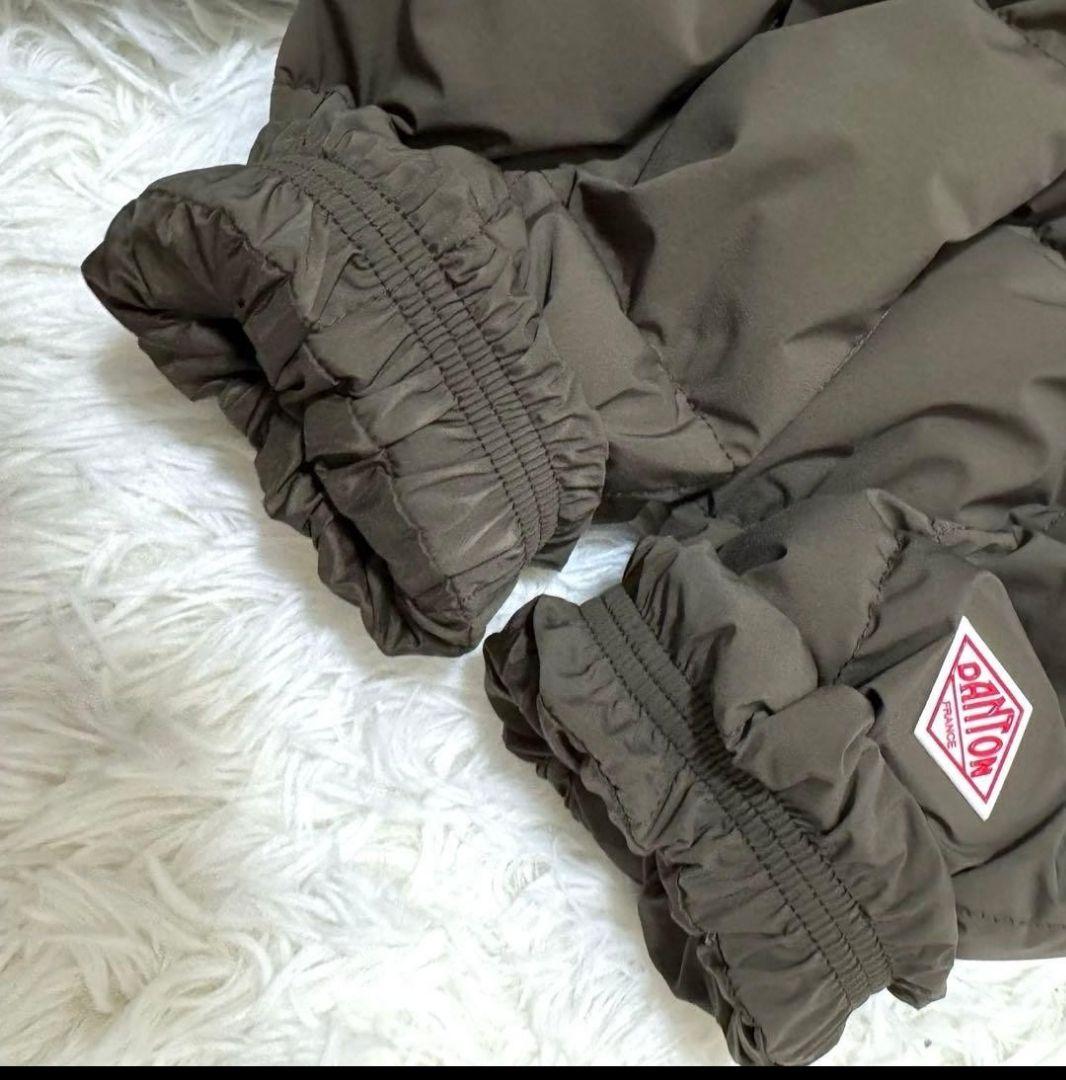DANTON ダントンスクエアキルトダウン カーキ色 Sサイズ 美品