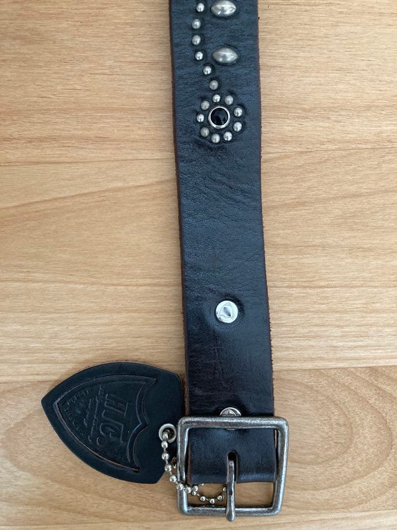 HTC スタッズベルト フラワー ブラックストーン　スタンダードカリフォルニア