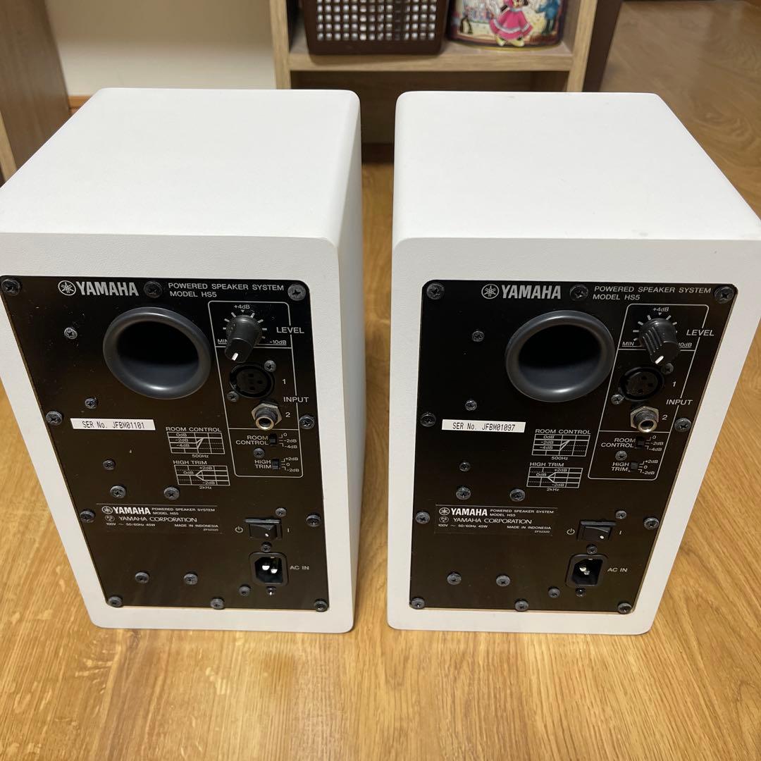 YAMAHA HS5W 定番スタジオモニター ペア