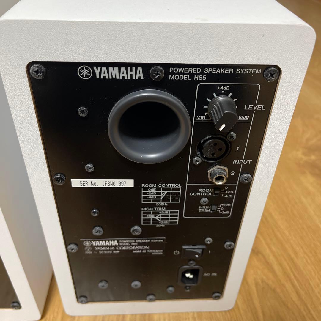 YAMAHA HS5W 定番スタジオモニター ペア
