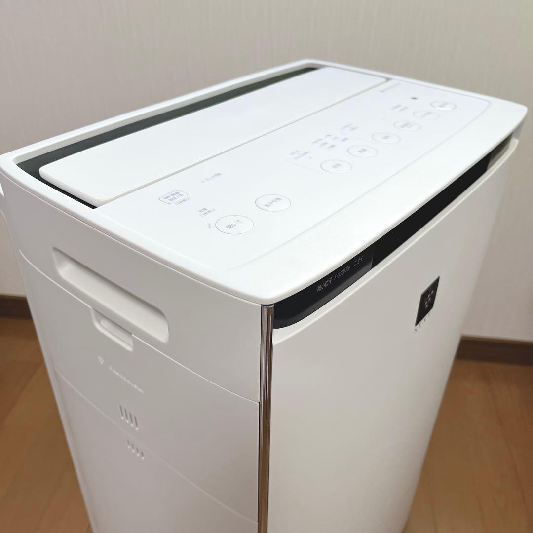 【極美品】SHARP 加湿空気清浄機 KI-RX75-W ホワイト34畳