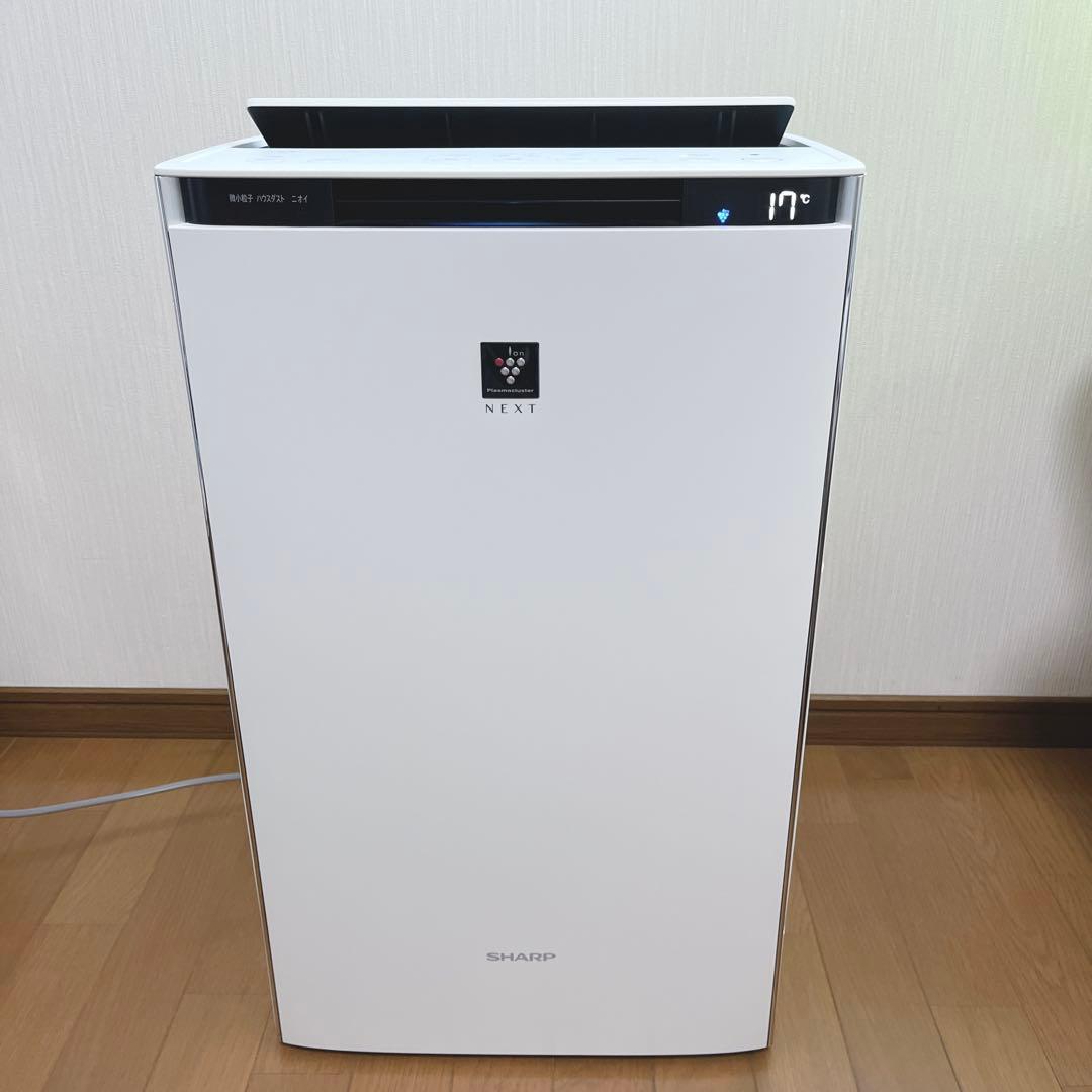 【極美品】SHARP 加湿空気清浄機 KI-RX75-W ホワイト34畳