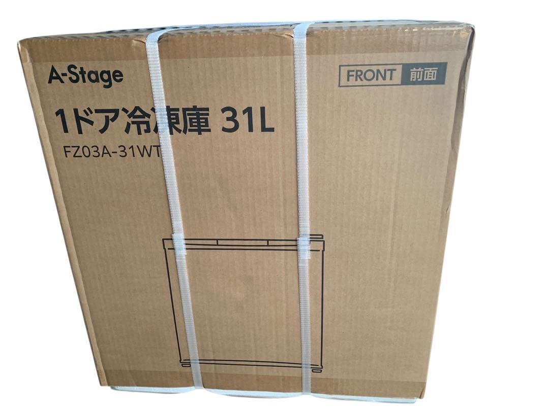 A-Stage 1ドア冷凍庫 31L FZ03A-31WT 美品