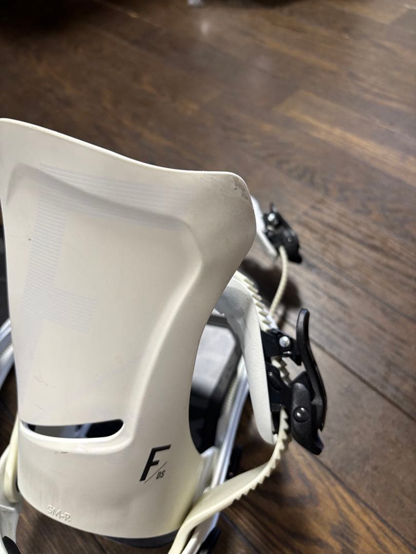 フラックス　FLUX DS 19-20 スノーボードビンディング 白