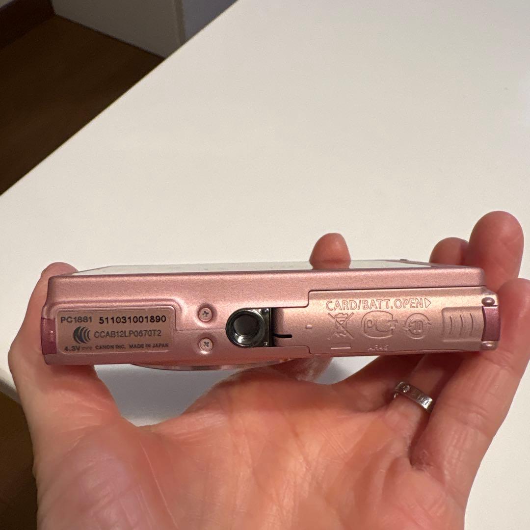 IXY イクシー 430F ピンク　バッテリー　取説付き