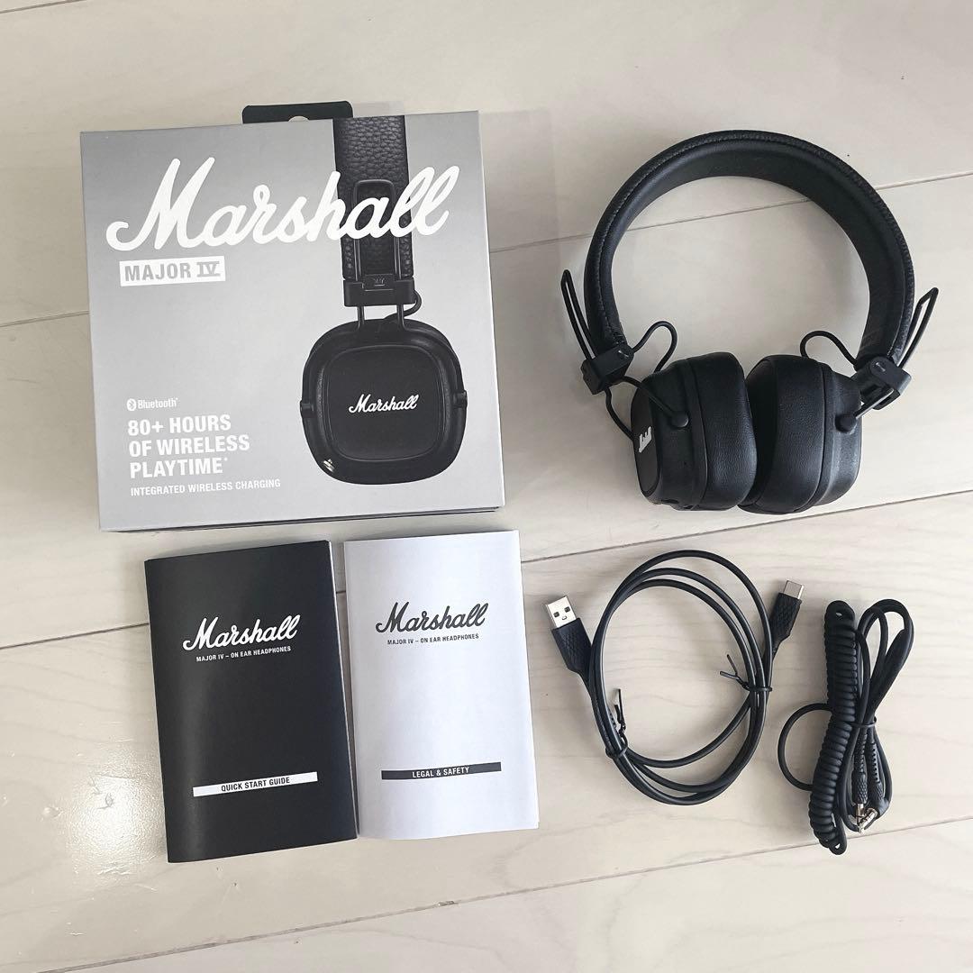 Marshall Major IV ワイヤレスヘッドフォン☆国内正規品未使用美品