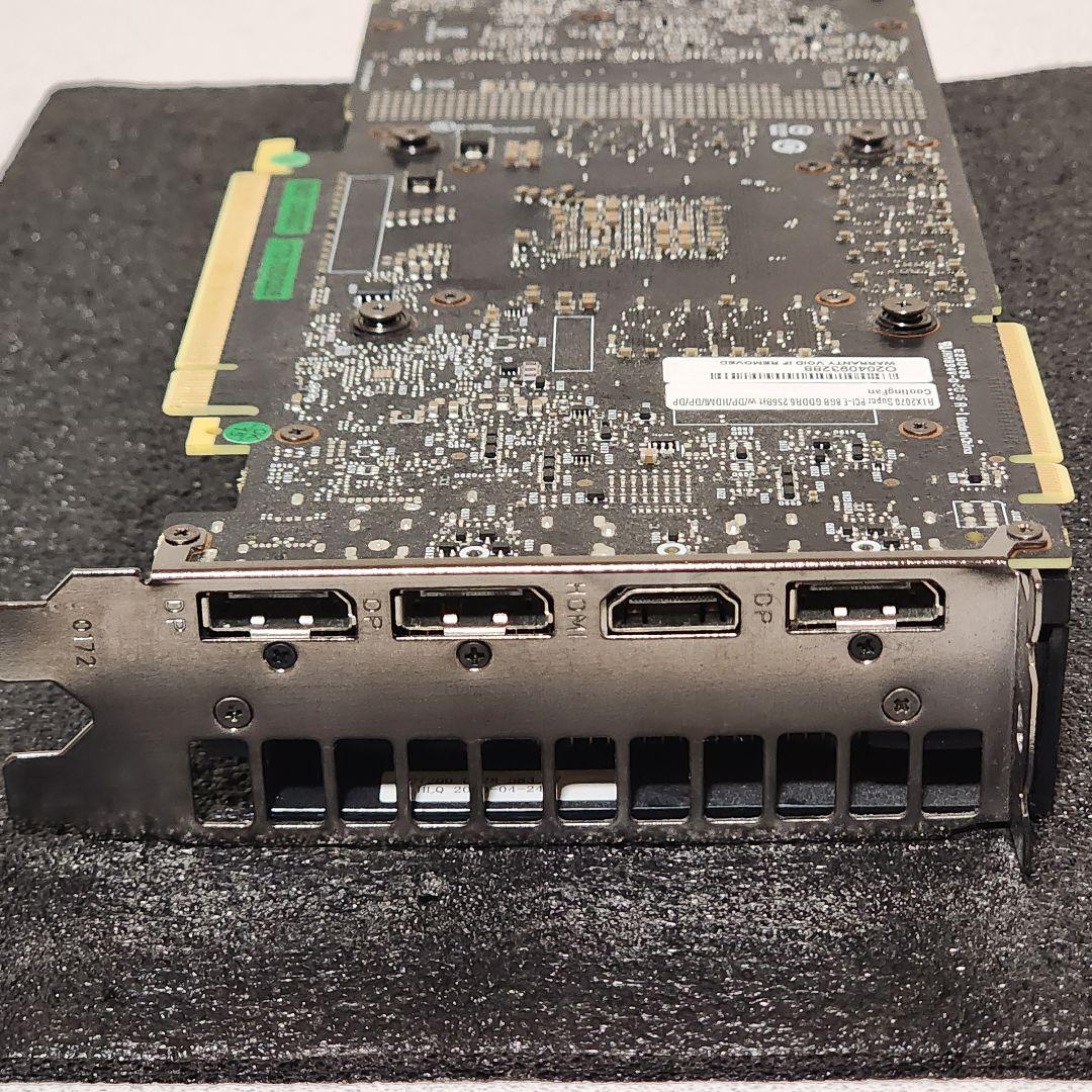 NVIDIA GEFORCE RTX2070 SUPER 8GB 動作確認済み