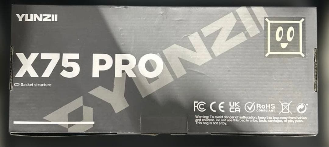 YUNZII X75 PRO 82キーワイヤレス ホットスワップ対応 英語配列