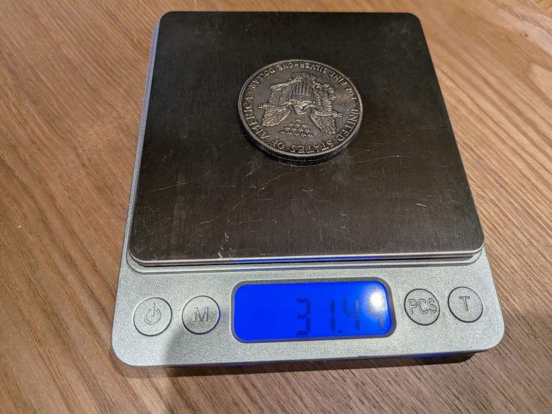 【1986年 初年度発行】アメリカ イーグル銀貨 1オンス 純銀