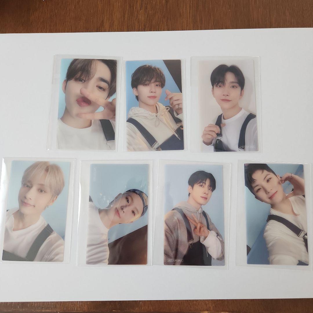 SEVENTEEN DREAM ユニバ 特典 クリアトレカ 12枚