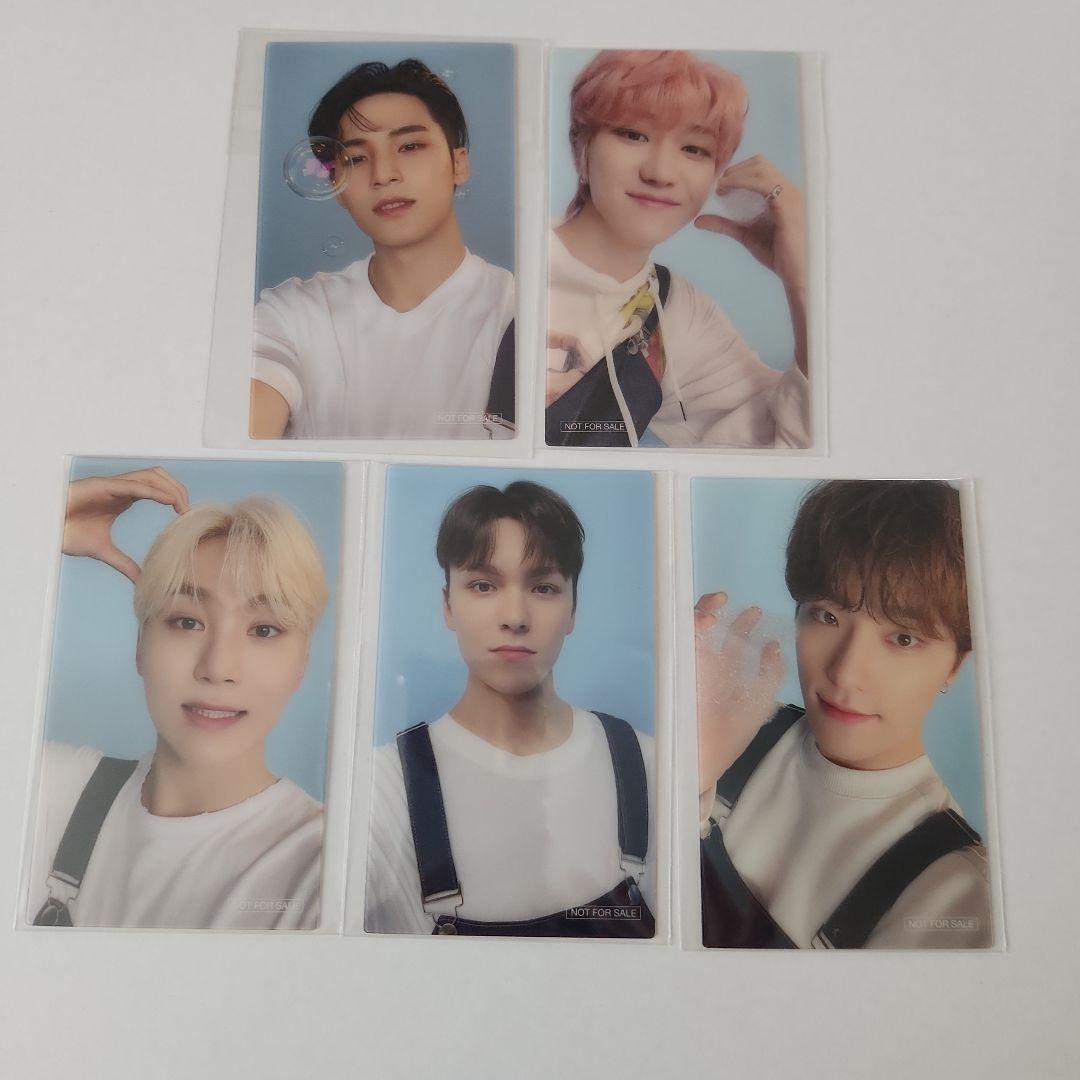 SEVENTEEN DREAM ユニバ 特典 クリアトレカ 12枚